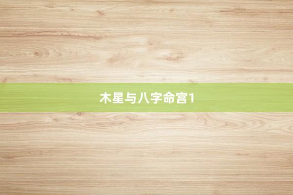 木星与八字命宫1